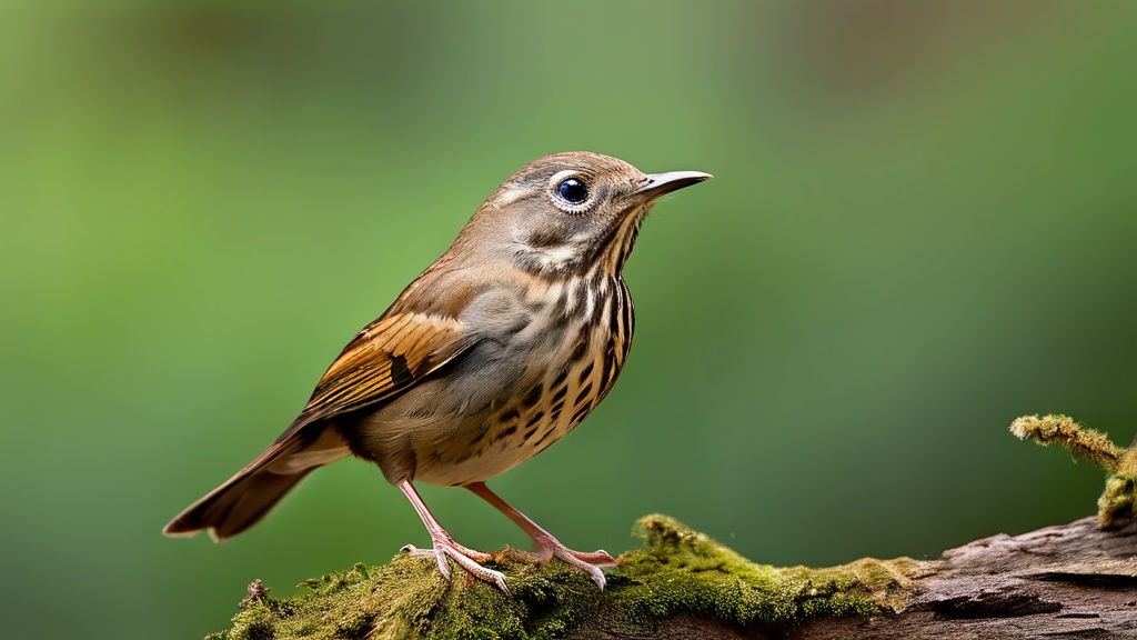 Gambar ini menampilkan seekor burung prenjak yang bertengger di dahan kecil. 