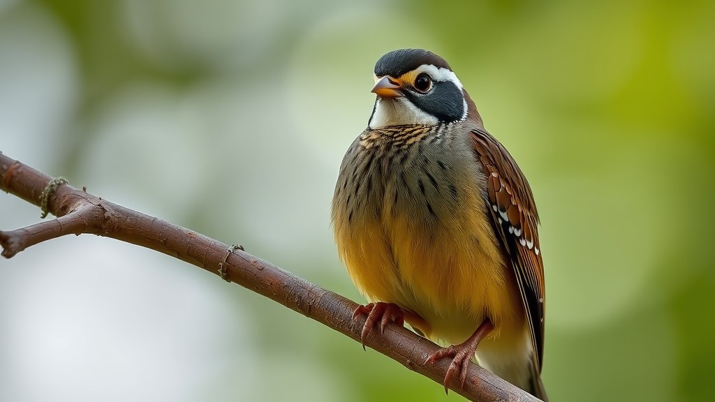 Burung Pleci dengan cincin putih di sekitar matanya 