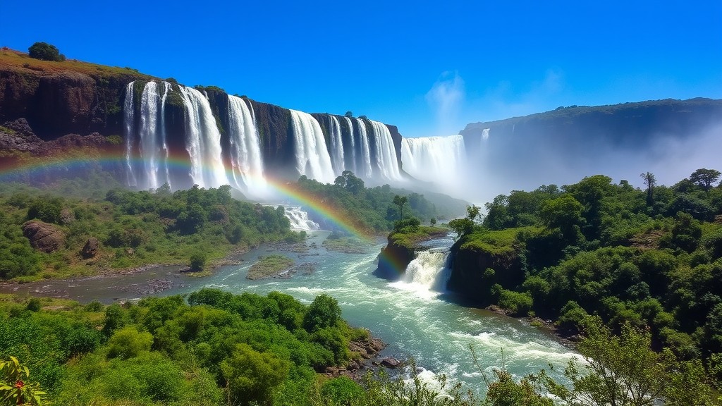 Air Terjun Victoria di Zimbabwe