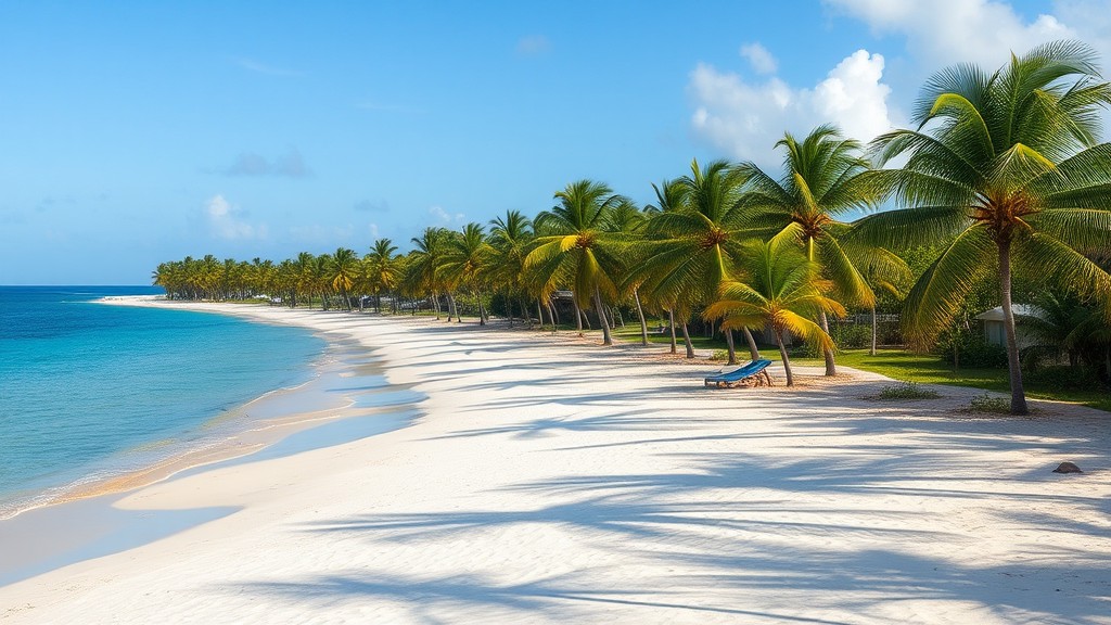 Pemandangan Pantai di Liberia